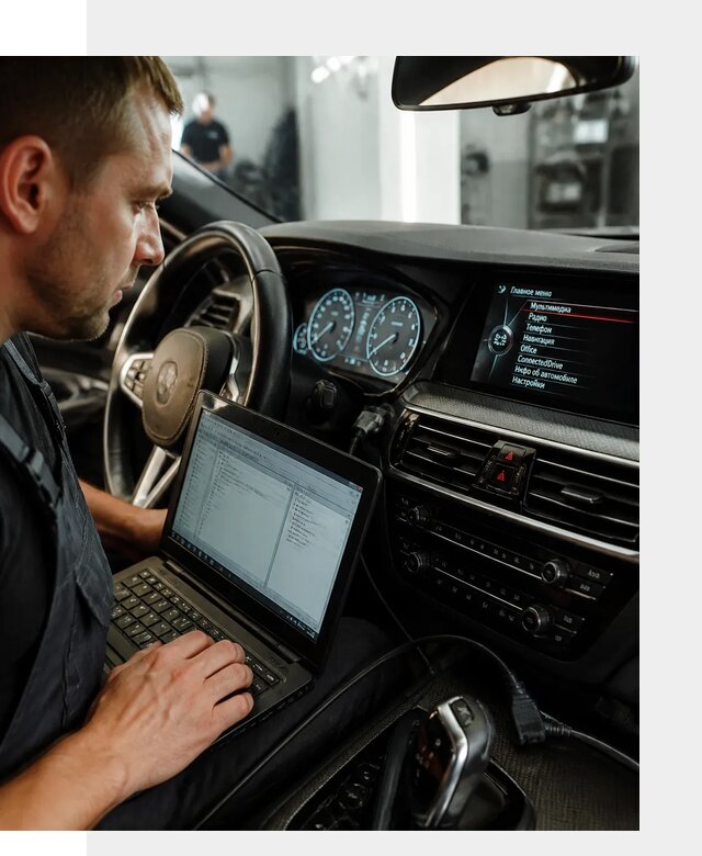Русификация приборной панели BMW для авто в Вольске от компании