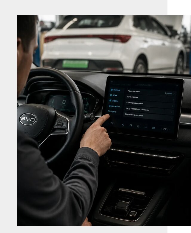 Русификация BYD E2 в Вольске от 15089 р. | ФастМобиль-Вль под ключ