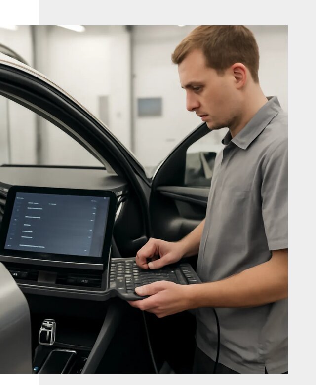 Русификация мультимедиа автомобилей Lynk Co в Вольске