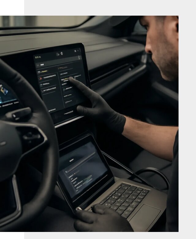 Русификация приборной панели Rising автомобиля в Вольске