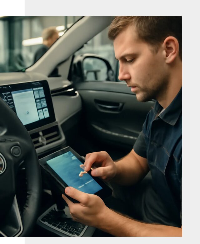 Установка приложений Toyota на мультимедиа в Вольске